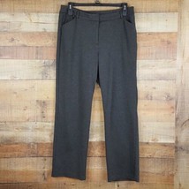 Dana Buchman Pants Womens Size 16 Dark Gray TA7 - $11.38
