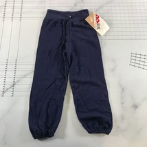 Vintage Bassett Walker Sweatpants Boys Small Navy Blue Elastic Waistband... - $19.79