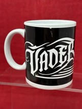 DARTH VADER Star Wars Zak Coffee Mug Tea Cup Black in White Lettering - $12.82