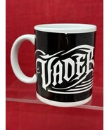 DARTH VADER Star Wars Zak Coffee Mug Tea Cup Black in White Lettering - £10.01 GBP