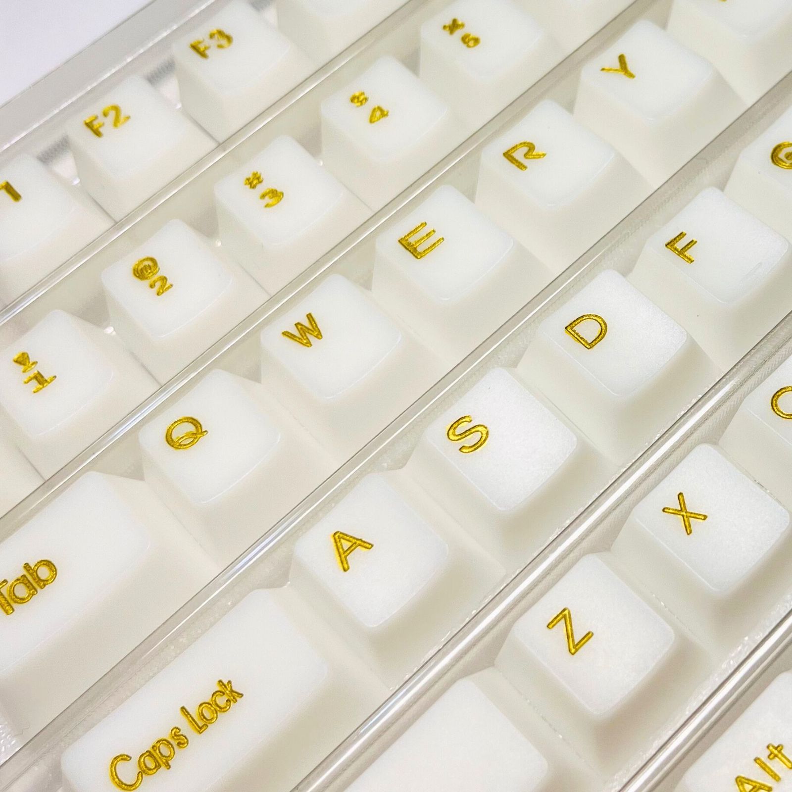 POM Jelly Gold Legends Keycaps,Custom keycaps,Keycaps,Keycap Set ...