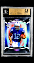 2012 Topps Chrome Red Zone Refractor #RZDC1 Andrew Luck RC Rookie BGS 9.5 Gem Mt - £33.33 GBP