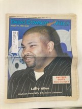 Dallas Cowboys Weekly Newspaper January 17 1998 Vol 23 #32 Larry Allen - £11.17 GBP