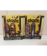 2 Packs Of Skate Finger Skateboards Brand New Factory Sealed - £4.67 GBP