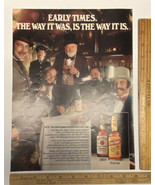Vintage Print Ad Early Times Straight Whiskey Train Car 1970s Ephemera 1... - £11.55 GBP