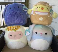 2022 Squishmallows Complete Easter Squad Bunny Lamb Chick Wu Aimee Sayed Sophie - £79.82 GBP