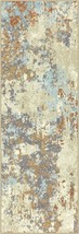 A 2 X 6 Multicolored Maples Rugs Southwestern Stone Distressed Abstract Non Slip - £34.07 GBP