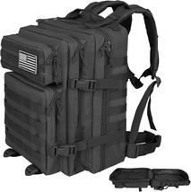 45L Army Tactical Backpack For Men,Large Military Assault Pack 3 Day Bug... - $41.96