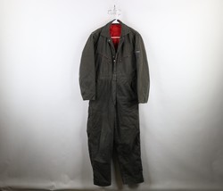 Vtg 60s OshKosh B&#39;Gosh Mens M Sanforized Union Made Quilted Coveralls Gr... - $2,047.72 MXN