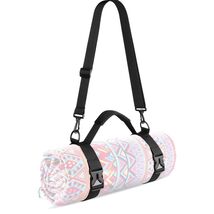 Lightweight Nylon Yoga Mat Sling with Neoprene Handle - Perfect for Outd... - $25.69