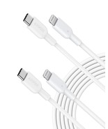 Anker USB C to MFi Certified Lightning Cable, Powerline II [10ft, 2-Pack... - $60.16 CAD