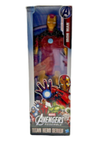 Avengers Series Marvel Assemble Titan Hero Iron Man 12" Action Figure - £11.16 GBP