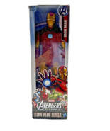 Avengers Series Marvel Assemble Titan Hero Iron Man 12&quot; Action Figure - £11.07 GBP