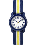 Timex Kids&#39; Analog Elastic Watch Blue Yellow Size Youth - $1,523.37 MXN