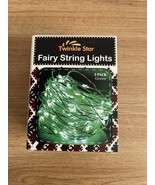 2 Sets Fairy Lights Battery Operated 33ft 100 LED String Lights Green NEW - $288.47 MXN