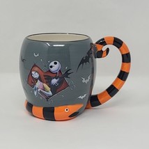 Nightmare Before Christmas Coffee Mug Disney Jack Skelington Sally Snake Handle - £23.67 GBP