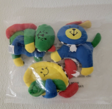 RARE Vintage 1993 Little Tikes Nursery Rhyme Baby Plush Toy Multicolor P... - $20.58