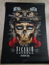 Sicario Day Of The Soldado - Movie Poster With Benicio Deltoro And Josh Brolin - £16.54 GBP
