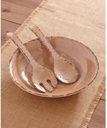 Melamine ~ Distressed ~ Rustic ~ 3 Piece Serving Bowl Set ~ 13&quot; Dia. ~ M... - €34,24 EUR