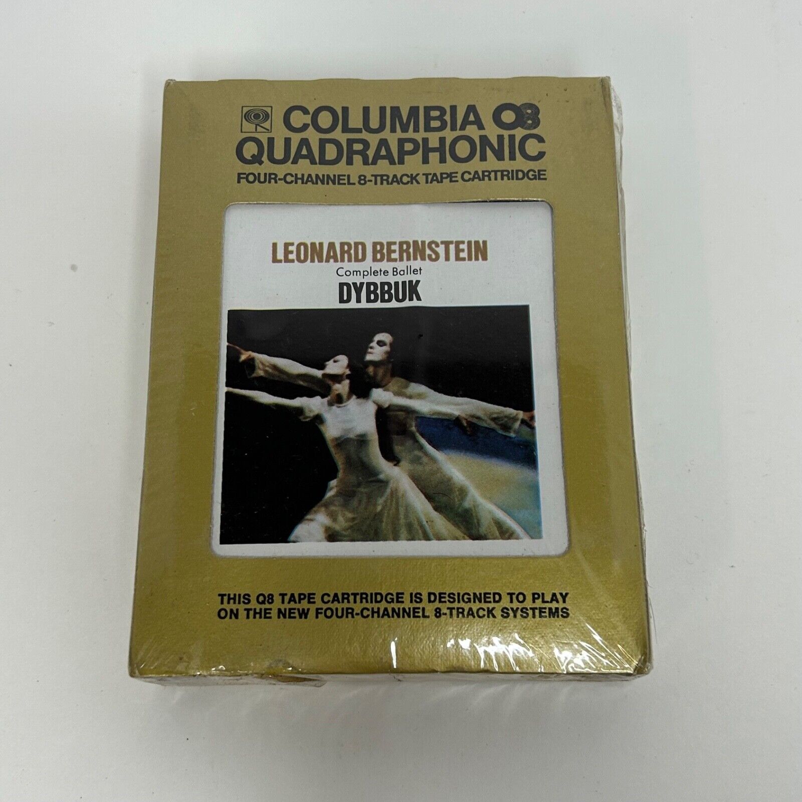 Dybbuk Leonard Bernstein Quadraphonic 8-Track Tape Columbia Sealed MAQ 3... - $28.42