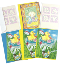 Burgoyne Greeting Cards Baby Shower Congratulations  Lot of 6 - $6.60
