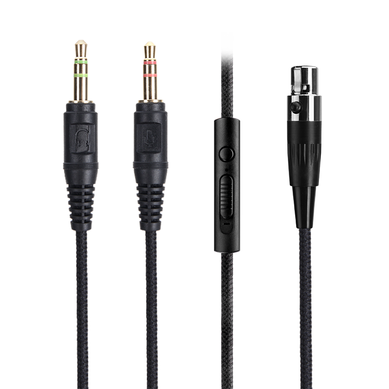 220cm PC Gaming Audio Cable For AKG K141 K271 MKII MK2 K240 STUDIO K702 K182  			