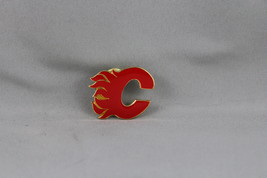 Calgary Flames Pin (VTG) - Flaming C logo - Stamped Pin - $15.00