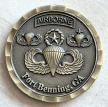 US Army 82nd Airborne Jump School Wings Badge Challenge Coin - $33.87