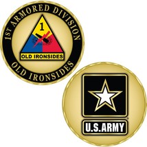 U.S Military Challenge Coin-1st Armored Division - £10.10 GBP