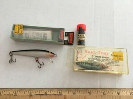 Vintage Fishing Rapala Floating Lure Rat-L-Trap Tackle Weights Lot SKU 0... - $6.43