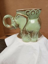 Frankoma Elephant Mug Gop 1972 - £7.81 GBP