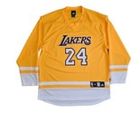 Adidas Kobe Bryant Lakers #24 Special Edition Hockey Jersey Adult Sz Med... - $237.50