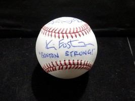 Kevin Eastman Autographed 2013 World Series Baseball BOSTON STRONG SHRED... - £146.88 GBP