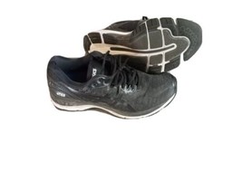 Asics Gel Nimbus 20 T802N Lace Up Grey Black Men’s Running Shoes Size 9 - $31.97