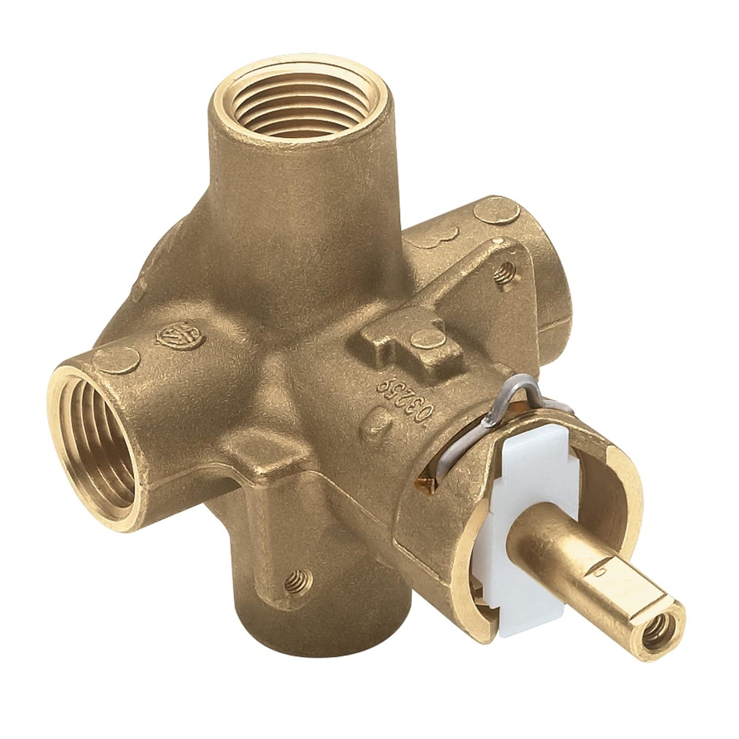 Primary image for Brass Posi-Temp Pressure Balancing Tub And Shower Valve, Four Port Cycle Valve W