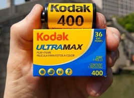 Kodak USA GC UltraMax Gold 400 35mm Color Negative Film 36 exp. Fresh Da... - $13.75