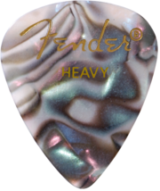 Fender 351 Premium Celluloid Guitar Picks - ABALONE SHELL, HEAVY 144-Pac... - £22.28 GBP