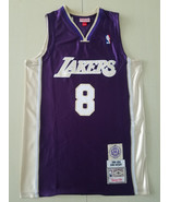 Men&#39;s Kobe Bryant #8 Jersey Lakers 2020 Hall of Fame Throwback Purple Un... - $66.29 CAD