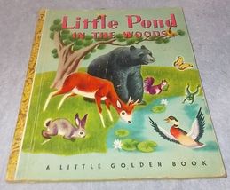  Little Golden Book Little Pond in the Woods No. 43 Tibor Gergely 1948  - £19.94 GBP