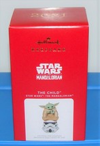 Hallmark 2021 The Child Grogu Star Wars The Mandalorian Ornament NIB - £15.87 GBP