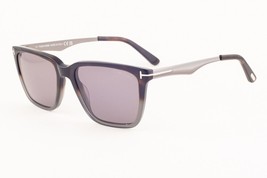 Tom Ford GARRETT 862 56C Havana Gray / Gray Sunglasses TF862 56C 54mm - £155.51 GBP