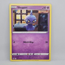 Pokemon Shuppet Chilling Reign 62/198 Common Basic Psychic TCG Card - $0.99