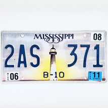 2011 United States Mississippi Carroll County Bus License Plate 2AS 371 - £14.06 GBP