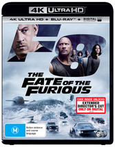 The Fate of the Furious 4K UHD Blu-ray / Blu-ray | Region Free - £21.10 GBP