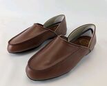 L.B. Evans Chicopee Slip On Mens Sz 9 Tan Brown Casual Slippers 2198 - $53.99