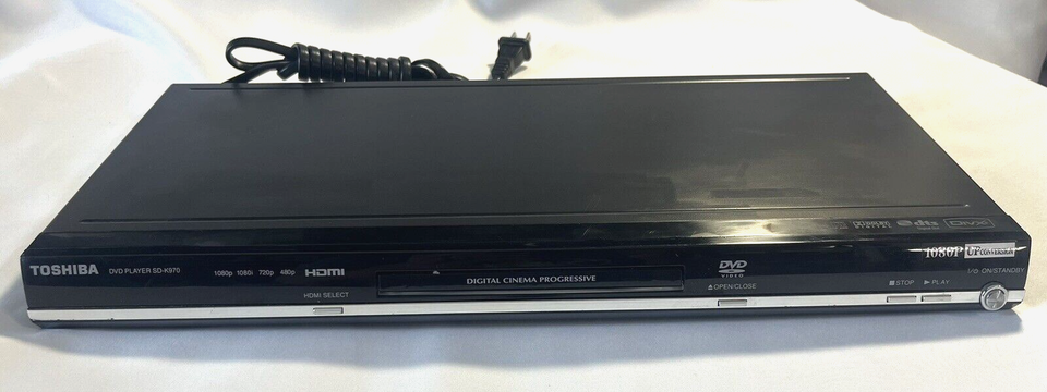 Toshiba SD-K970 DVD Player Black Tested No Remote - $24.00