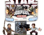 Y 2007 Star Wars Galactic Heroes Figure PRINCESS LEIA Boushh Disguise &amp; ... - $39.99
