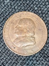 Italian States Papal States 1 Soldo 5 Centesimi 1866 Pius IX - £7.58 GBP