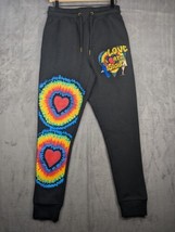 Genuine Authentic Garments  Joggers size Small Men’s Love At First Sight Black - £21.69 GBP