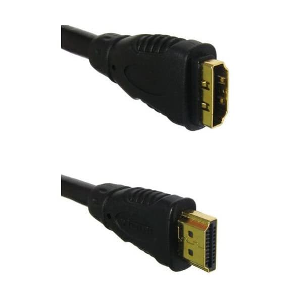 2m HDMI Extension Cable - 24k Gold Plated - 1080p - v1.3 - Audio &amp; Video... - $22.00